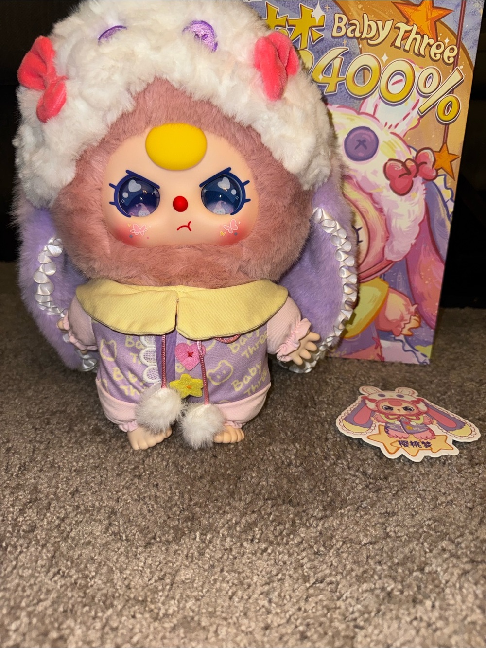 Baby Three Sweet Dreams 400% Blind Box Confirmed Special Eyes!